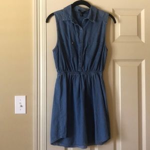 Forever 21 Denim Sleeveless Dress